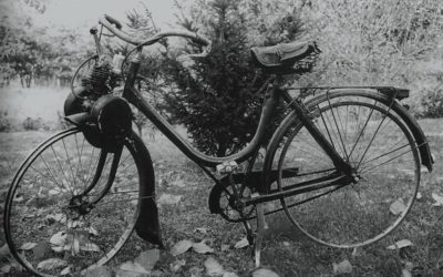 La célèbre bicyclette Solex de 1946