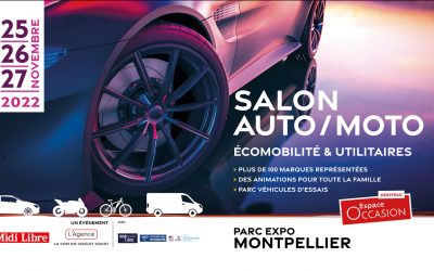 E-GRIM sera présent au Salon Auto/Moto 2022 de Montpellier
