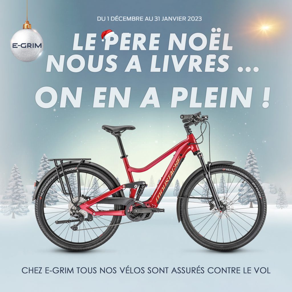 Offre de Noël 2022 : vélo électrique