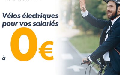 Entreprises soumises à l’IS : Des vélos électriques à 0€ pour vos salariés