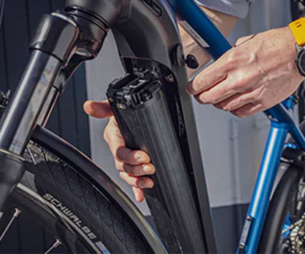 Recharger la batterie d'un vélo électrique : Batterie Shimano
