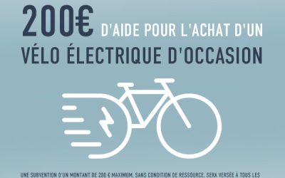 Tout ce que vous devez savoir sur l’aide à l’achat d’un VAE d’occasion ou d’un kit d’électrification de 200€ à Montpellier